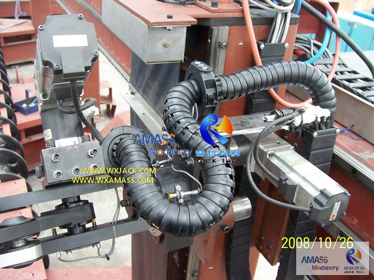 3 محور 3000/12 شعله و پلاسما در مقیاس بزرگ دستگاه CNC لوله برش
